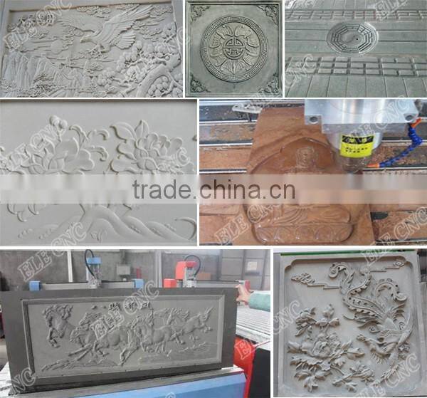 ELE 1325 stone cnc router , 3d carving machines stone , cnc stone sculpture machine for stone and marble engraving