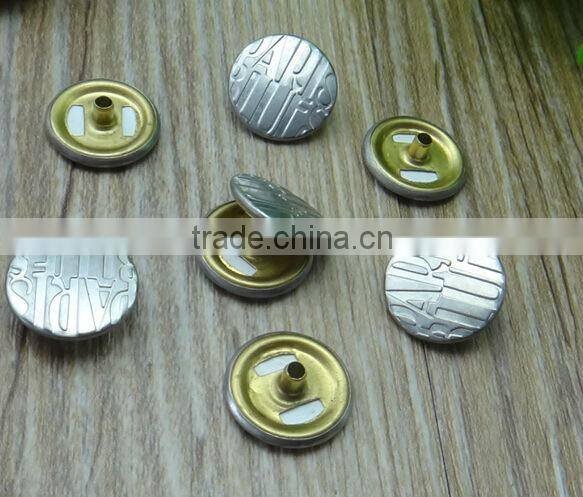 eco-friendly custom metal snap fastener