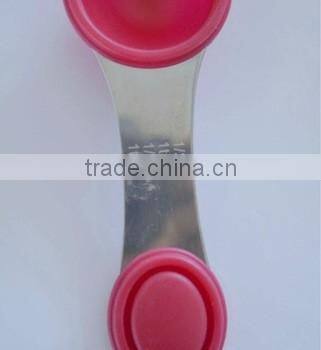 Multi-function Food Grade Silicone Folding Measuring Spoon