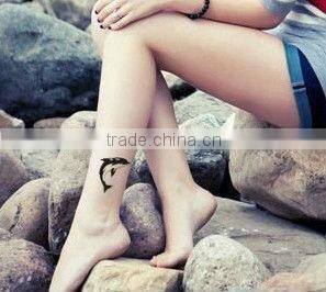 dolphin shape body tatoo stickers