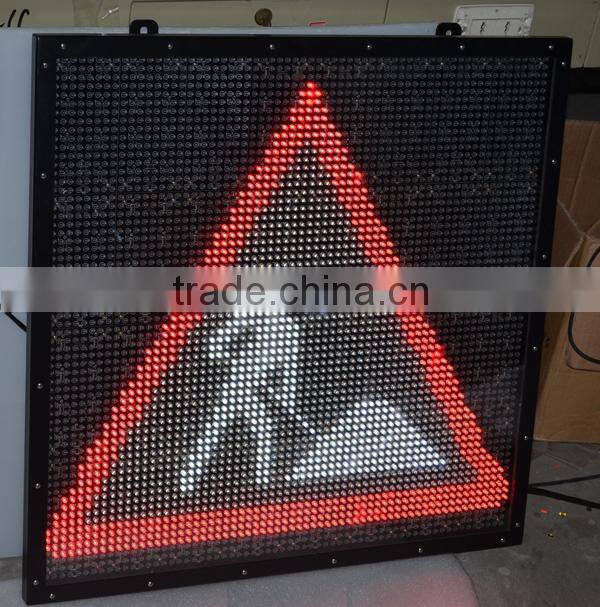 Solar power LED Traffic Sign
