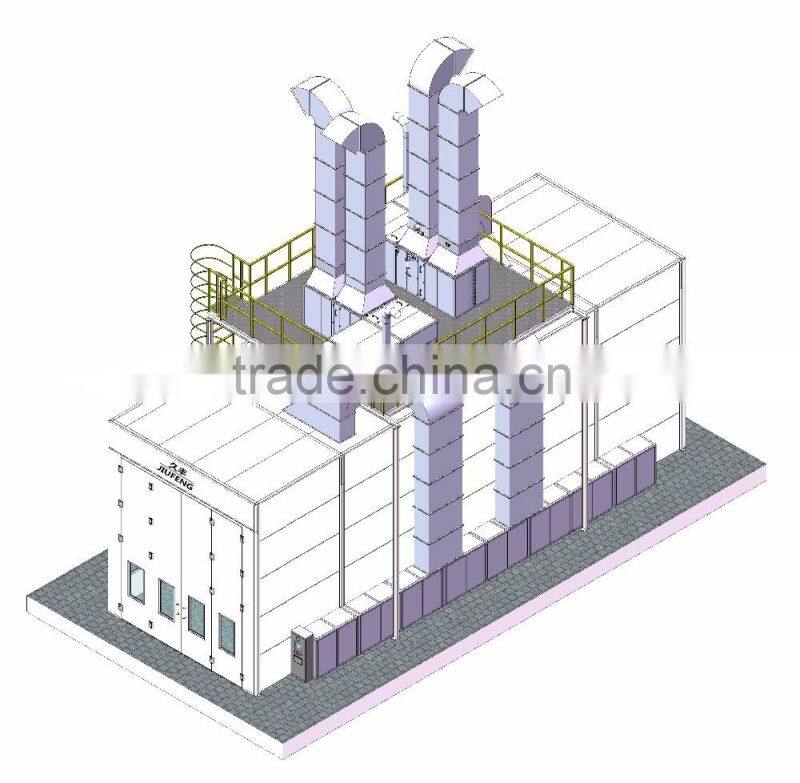 JFgood price paint oven booth portable wide space painting baking ( CE certification 2 years warranty time)