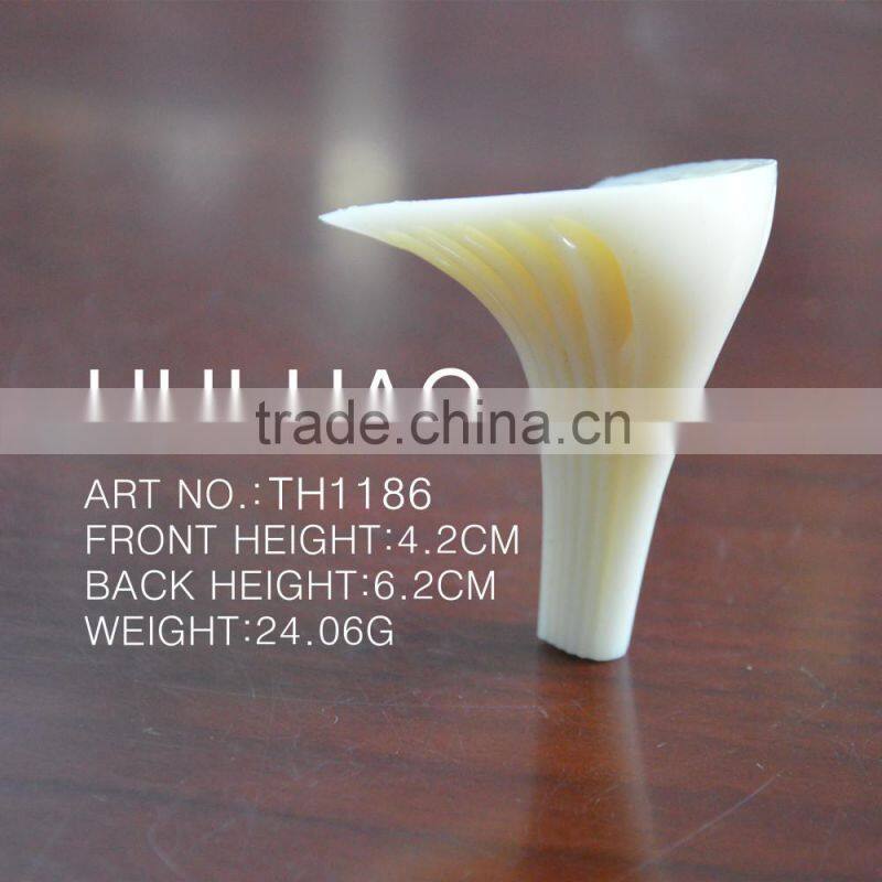 2015 fashion ABS lady shoe heel