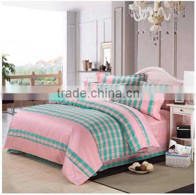 2015 Wholesale Hotel Bedding 100% cotton bedding sets white luxury hotel bed linen /comforter bedding sets/ bed sheets with lace
