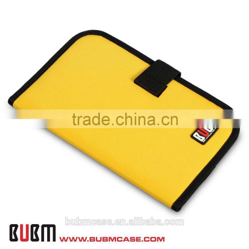 Fashion Yellow BUBM Slim 32 Capacity CD Case CD Box DVD Case CD Storage Car Disc Case