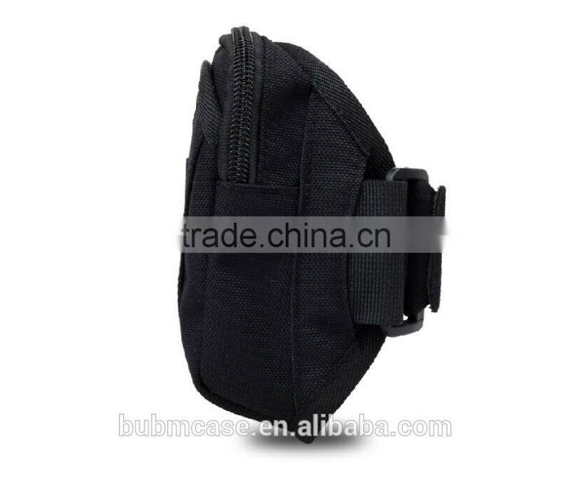 Black Running Sport Armband Recreational Runner Wrist Bag for 4.3" Gym Mobile Phone Arm Holder for Iphone 5s Galaxy S4 HTC ONE