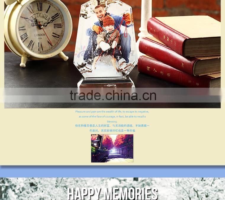 Blank Sublimation crystal as a wedding gift (BXP01))