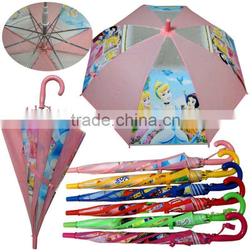 transparent PVC umbrella,lovely umbrella,cartoon umbrella