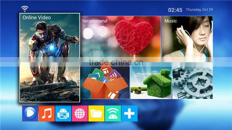 New Arrival MXPROII Smart TV Box Amlogic S905 Quad Core Android TV Box Android 5.1.1 OS