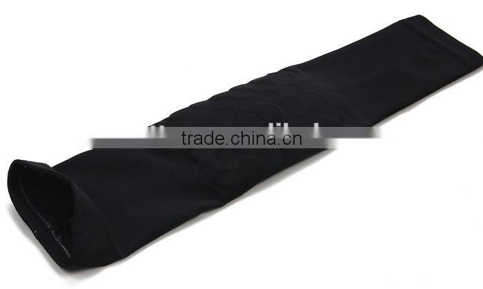 Anti-collision Basketball Arm Guard,Honeycomb Long Elbow Pads,High Elastic non-slip Gear,Buffer Foam Cotton