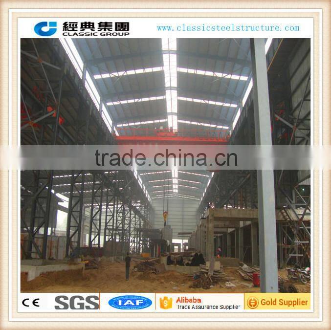 high rise steel structure/Prefabricated light steel structure warehouse