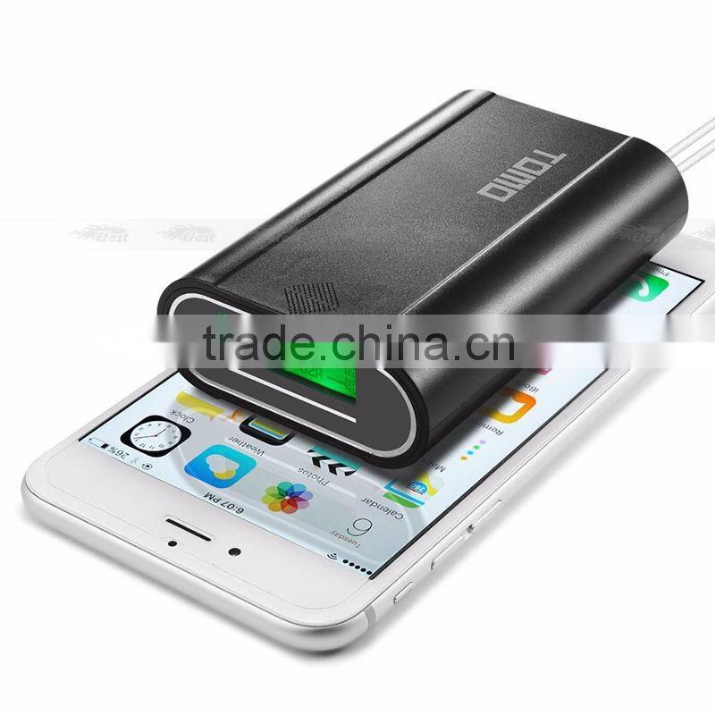 in stock LCD screen battery charger Tomo V8 3 charger 3*18650 power bank Tomo V8-3