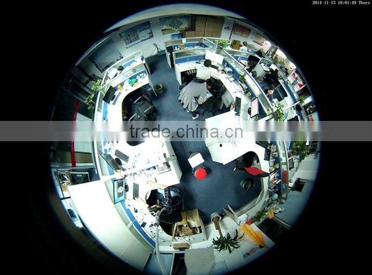 LS VISION 5Mp Onvif Protocol P2P Ip Camera Free Software Cctv fisheye Lens mini Panorama camera