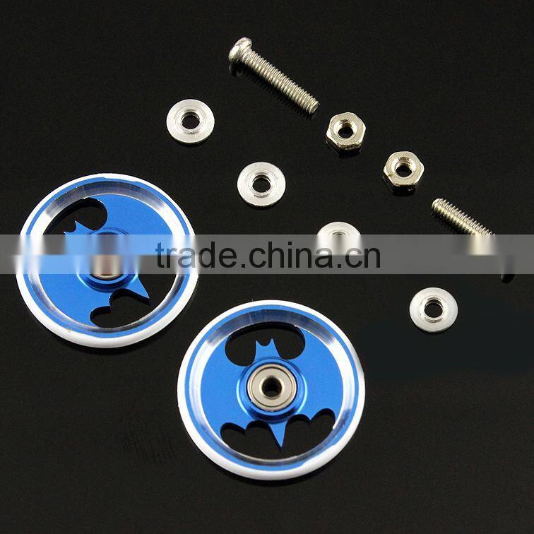 DIY 19mm Aluminum bat pulley,Tamiya MINI 4WD bat pulley