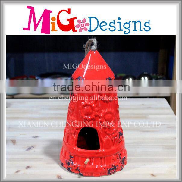 Garden Candle Lantern Bell Shaped Christmas Ornament