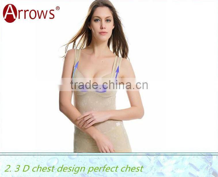 Young Girls Abdomen Waist Shaper Beauty Care Breathable Body Underwear Thin Body Shaping Vest Female Tummy Control