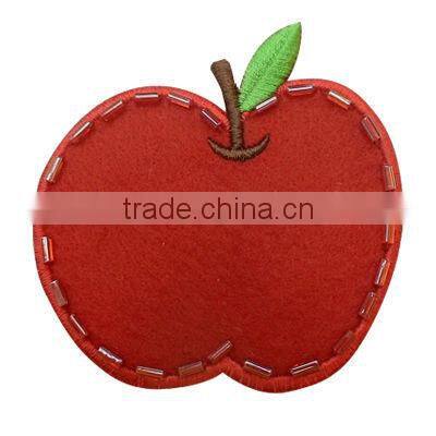 Small Red Felt flower