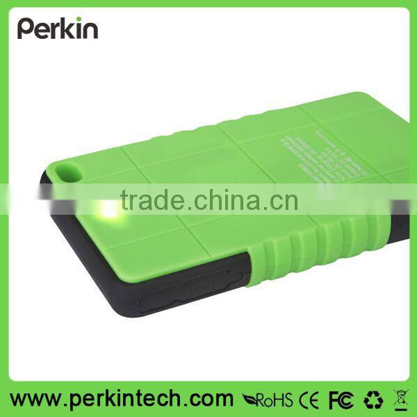 PS02 8000mah Solar power bank for Mobile Phone, OEM Solar Power Bank for Smartphone