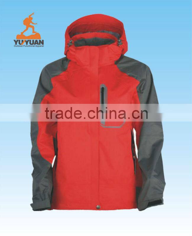 Mens nylon waterproof windless hoodie windbreaker jacket