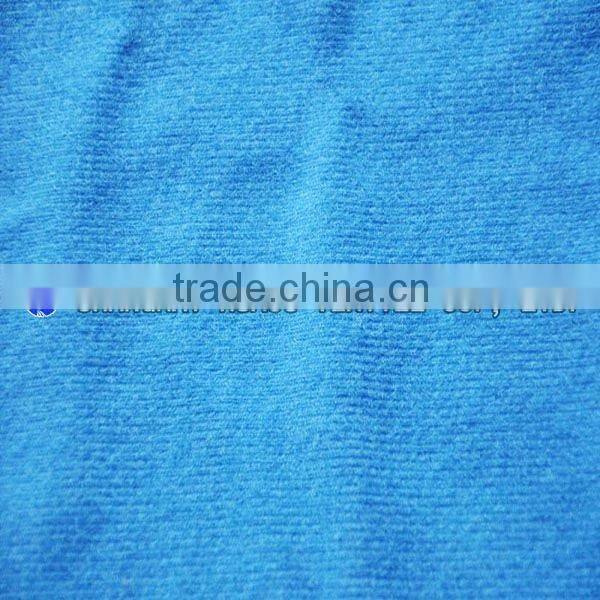 offer competive price polyester sueded tricot fabric
