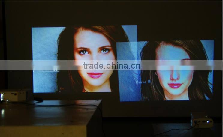 New mini projector UC30 mobile power supply power 1080p support lcd projector movie projector new mini 150lumens projector