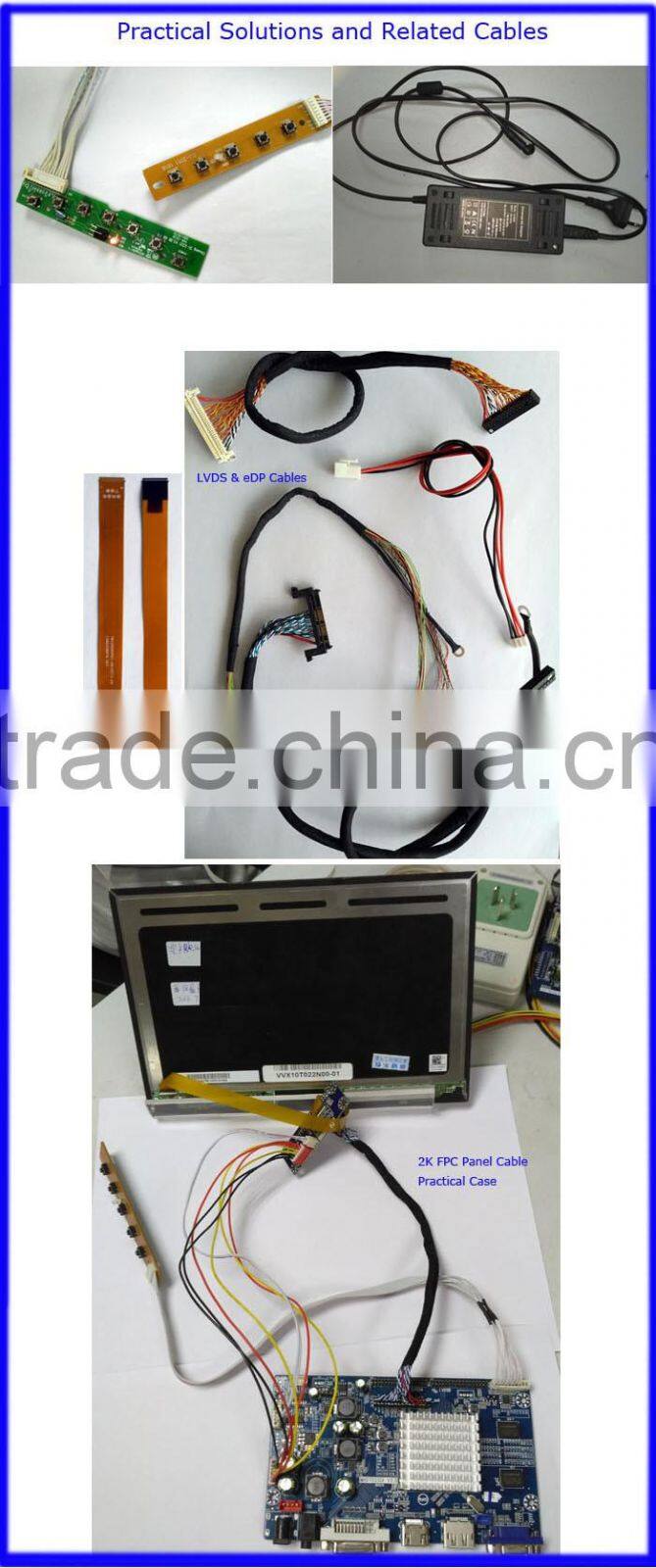 CND Full HD HDM I VGA to LVDS Adaptor with Built-in Inverter