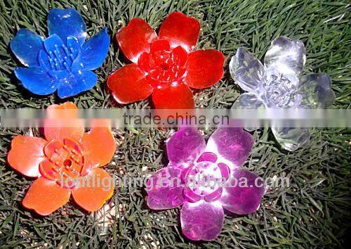 1.7m Street decorative led light up flower trees