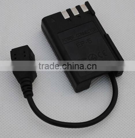 Camera DC coupler EP-5 EP5 For Nikon D80 D90 D100 D700 D70S