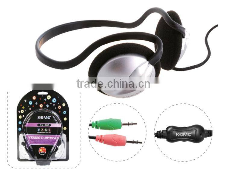 behind the neck design headset neckband bluetooth headphone