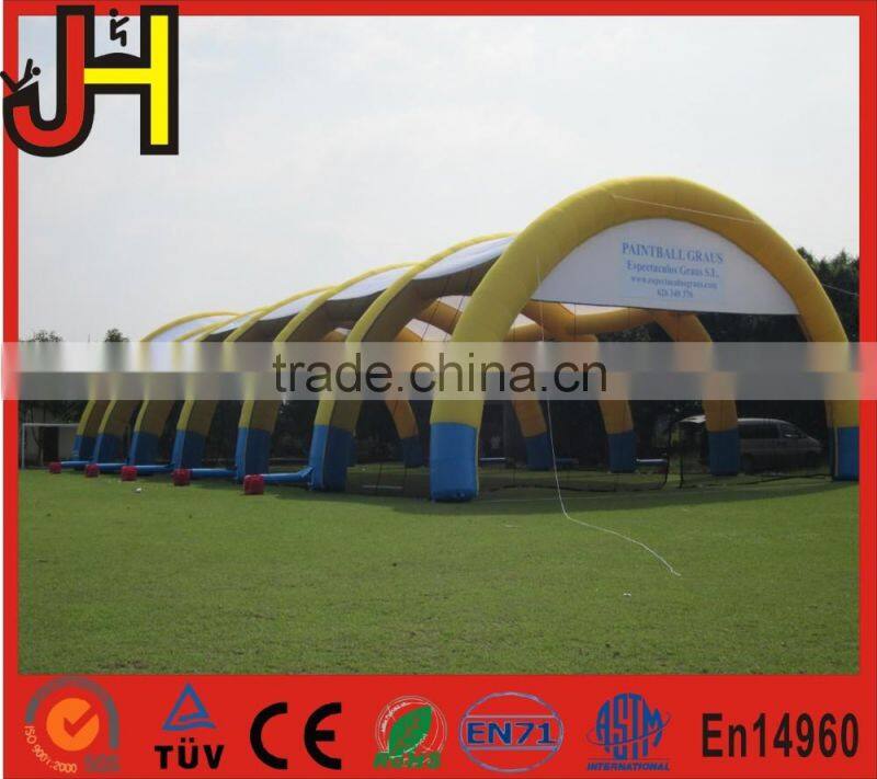 Top quality inflatable paintball tent for sale /inflatable paintball field/panitball arena
