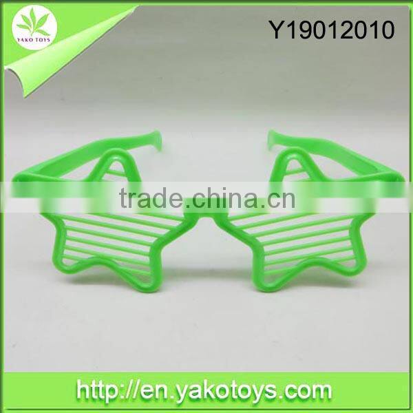 Plastic children play big toy glasses