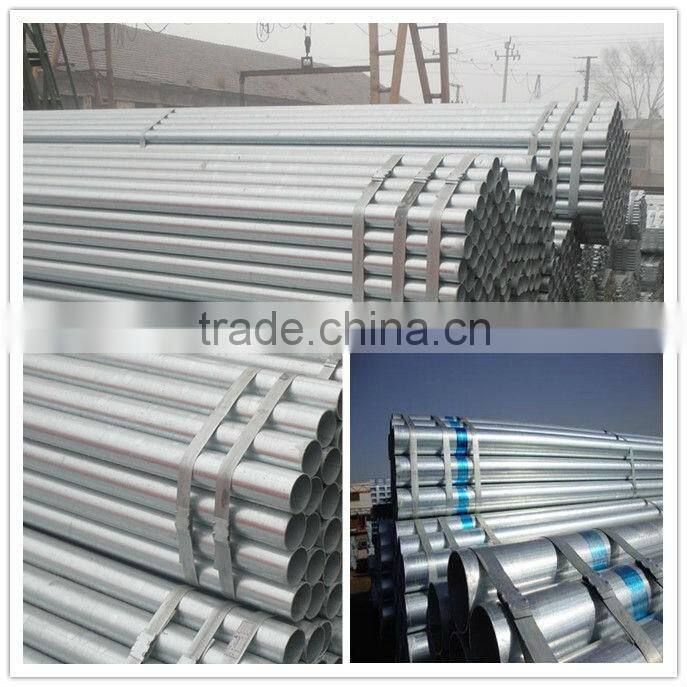 galvanized pipe/galvanied steel structures/GI tube
