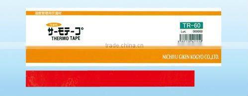 Heat warning sticker for factory workers