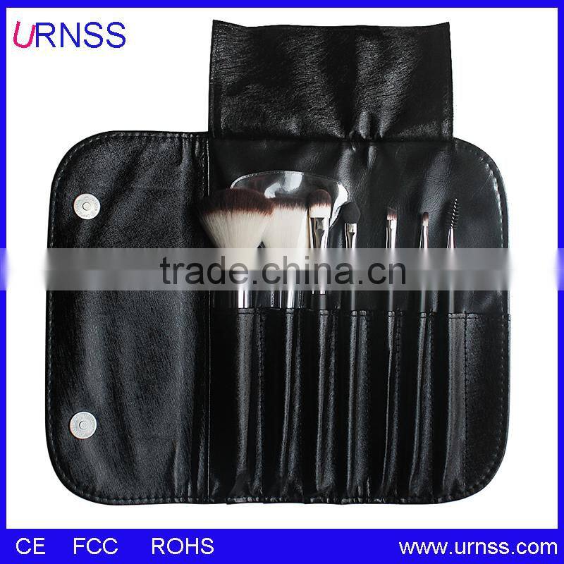 Hot sale 10 piece custom made private label cosmetic brush set