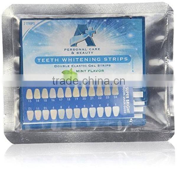 Home personal teeth whitening strips