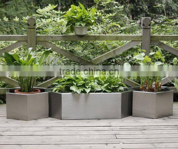 bonsai stainless steel container flowers container plants pots for garden use