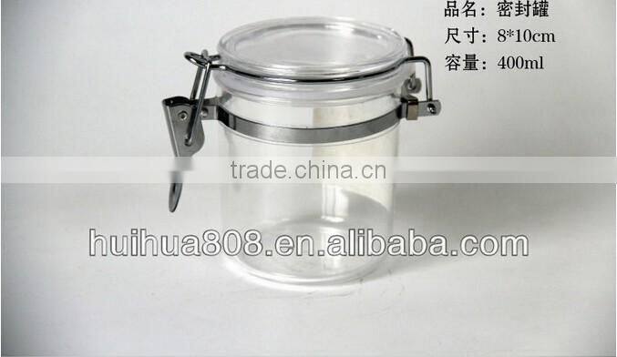 Hot Sale 750ML Transparent Recycled Food Storage Jar For Candy Airtight Jar