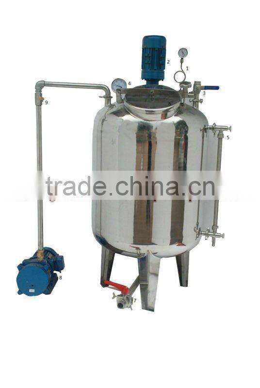 honey backflow thicken and filter machine