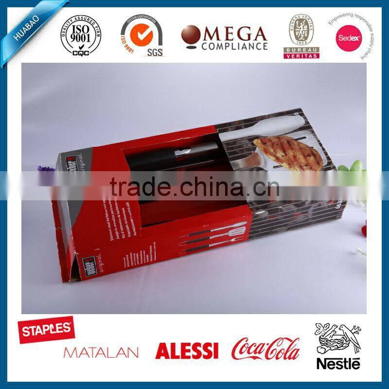 best selling outdoor bbq tool/barbecue tool set china