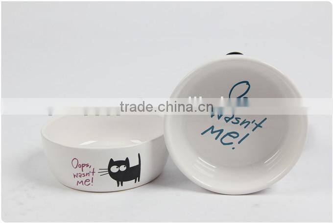 wholesale ceramic dog bowls
