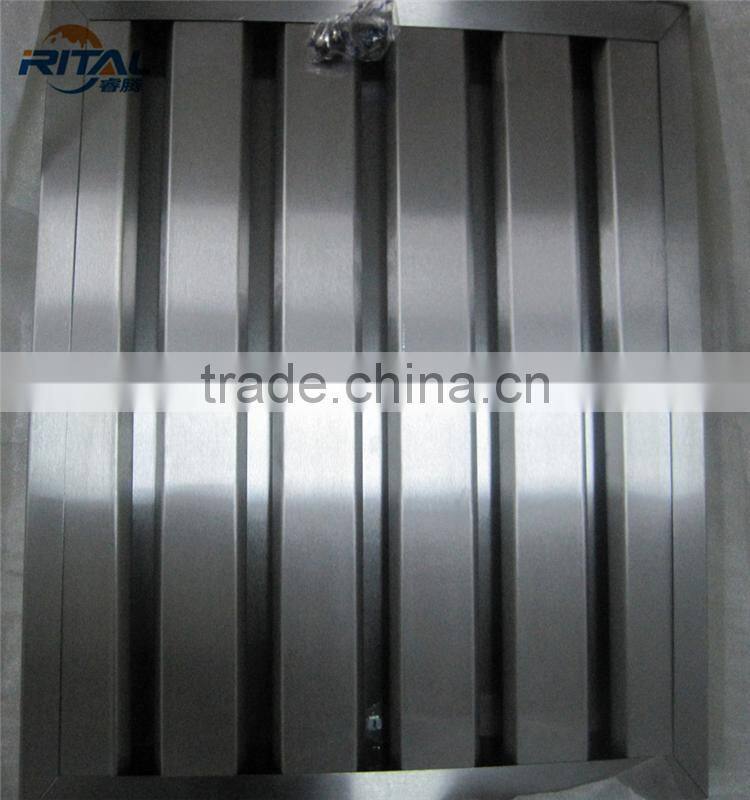 Restaurant use stainless steel Grease Baffle Filter