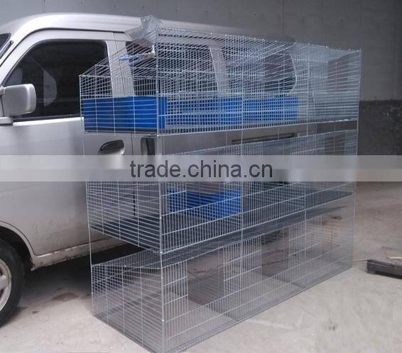 New design high quality rabbit cages for sale ISO certificate rabbit cage/vertical cage