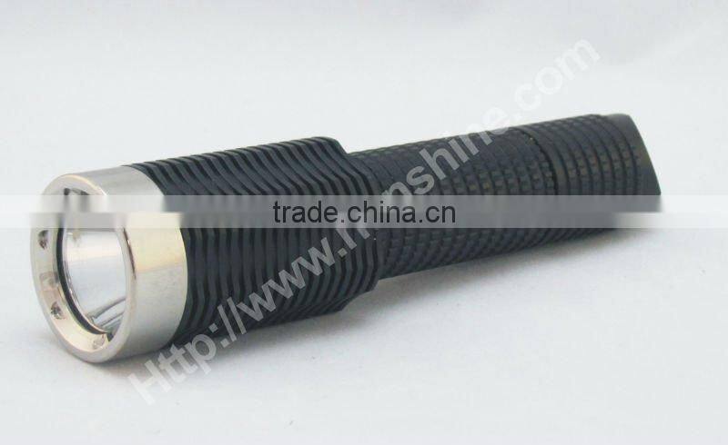 aluminum zoomable highlight led torch