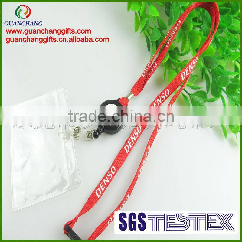 factory sale custom blank lanyard,tubular blank necklace