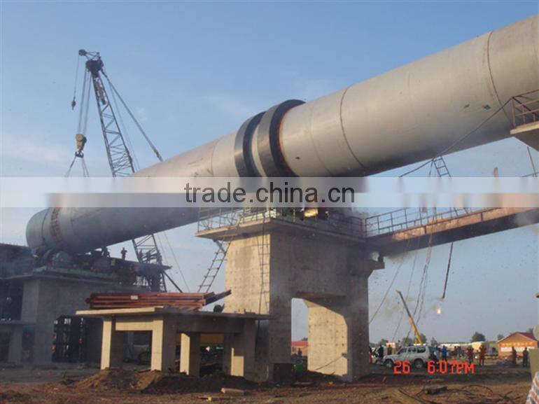 GMG 300tons per day small rotary calcining ceramic kiln small ceramic kiln
