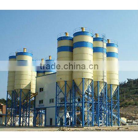 PLC controlled concrete batching plant,cement batching plant,HZS25concrete mixing plant (project)