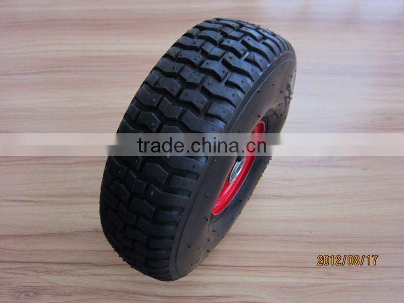11x4.00-4 rubber air wheel