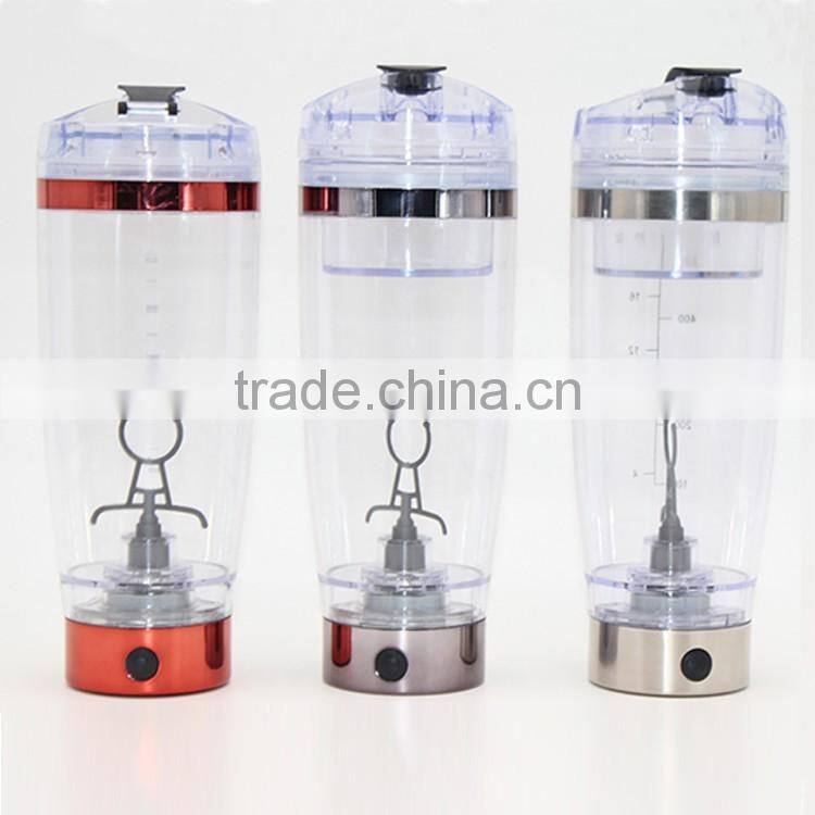 600ml Stainless Steel Electric Shaker bottle USB