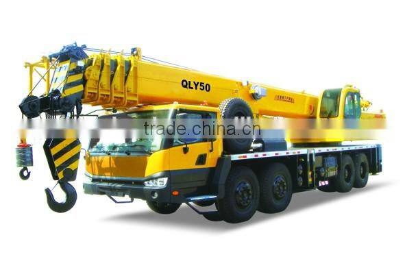 50Ton Mobile Crane QLY50 with good performance