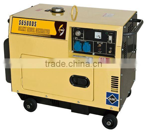 5KVA small air cooled silent diesel generator price from China manufacturer